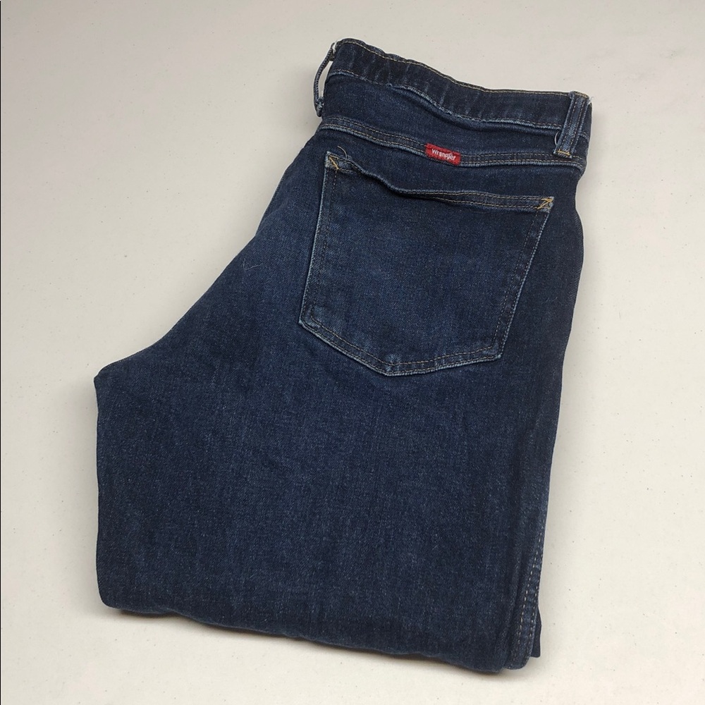 MENS WRANGLER PERFORMANCE STRAIGHT LEG JEANS 32x32 ⭐️